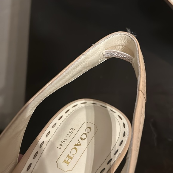 Coach Miranda slingback heels - like new! - Picture 9 of 16